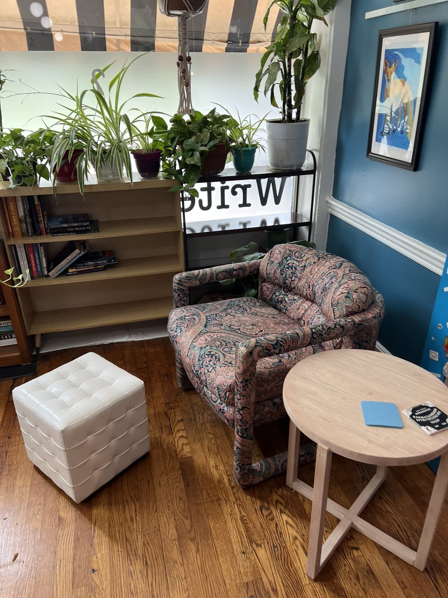 New comfy chairs for <a href="/LexWritersRoom/">Lexington Writer's Room</a> delivered by Subject Matter (who we love)! Much more comfy than the ones they’re replacing