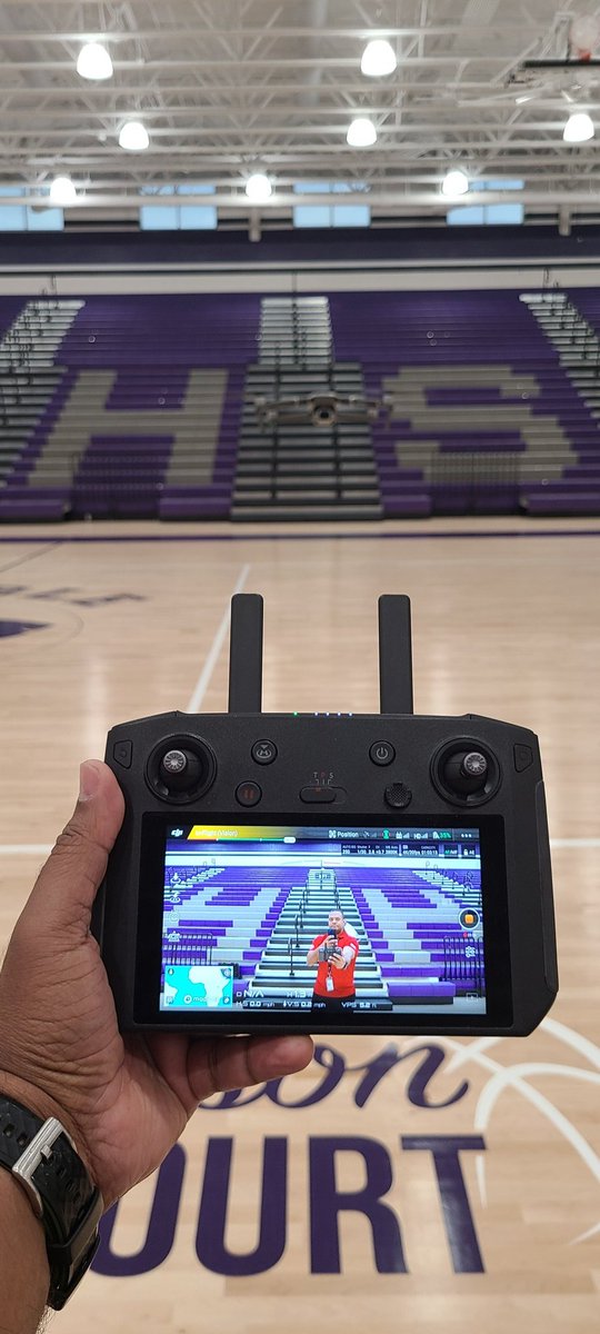 HHS_Television's tweet photo. Used the drone to record some shots of the new @HumbleISD_HHS gym. Can't wait to watch the @HumbleGBB @Humblebball do work in it. New promo coming soon! @HumbleISD @HumbleISD_CTE #HHSNEXTLEVEL #WeDoThis #FindYourDiscipline https://t.co/Cj0QtPWgx2
