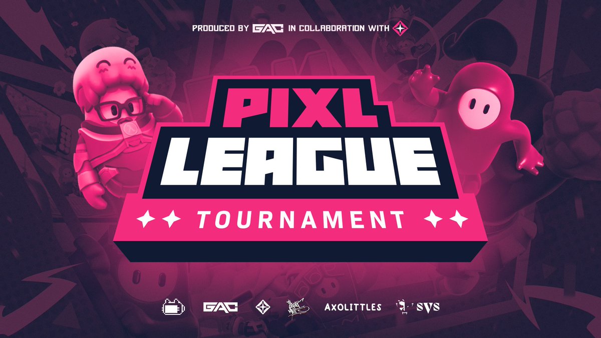 GamingApeClub's tweet photo. We are excited to announce our participation and production of the 2nd Pixl League Tournament featuring Fall Guys 🚀

🗓  Date: 8/16 @ 7:00pm EST
💰 Prizes: $600+ in NFTs &amp; more

Full Details: https://t.co/T71jRWqlv8 https://t.co/l2BAzbl08e