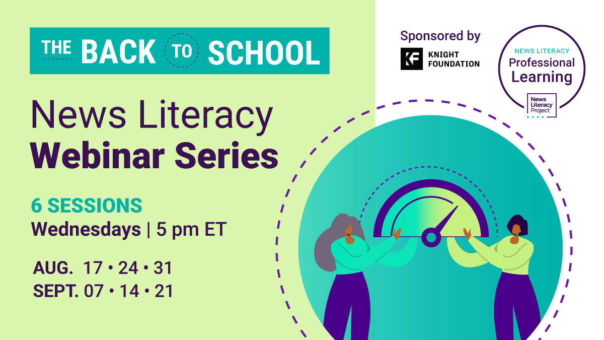 The News Literacy Project tweet media