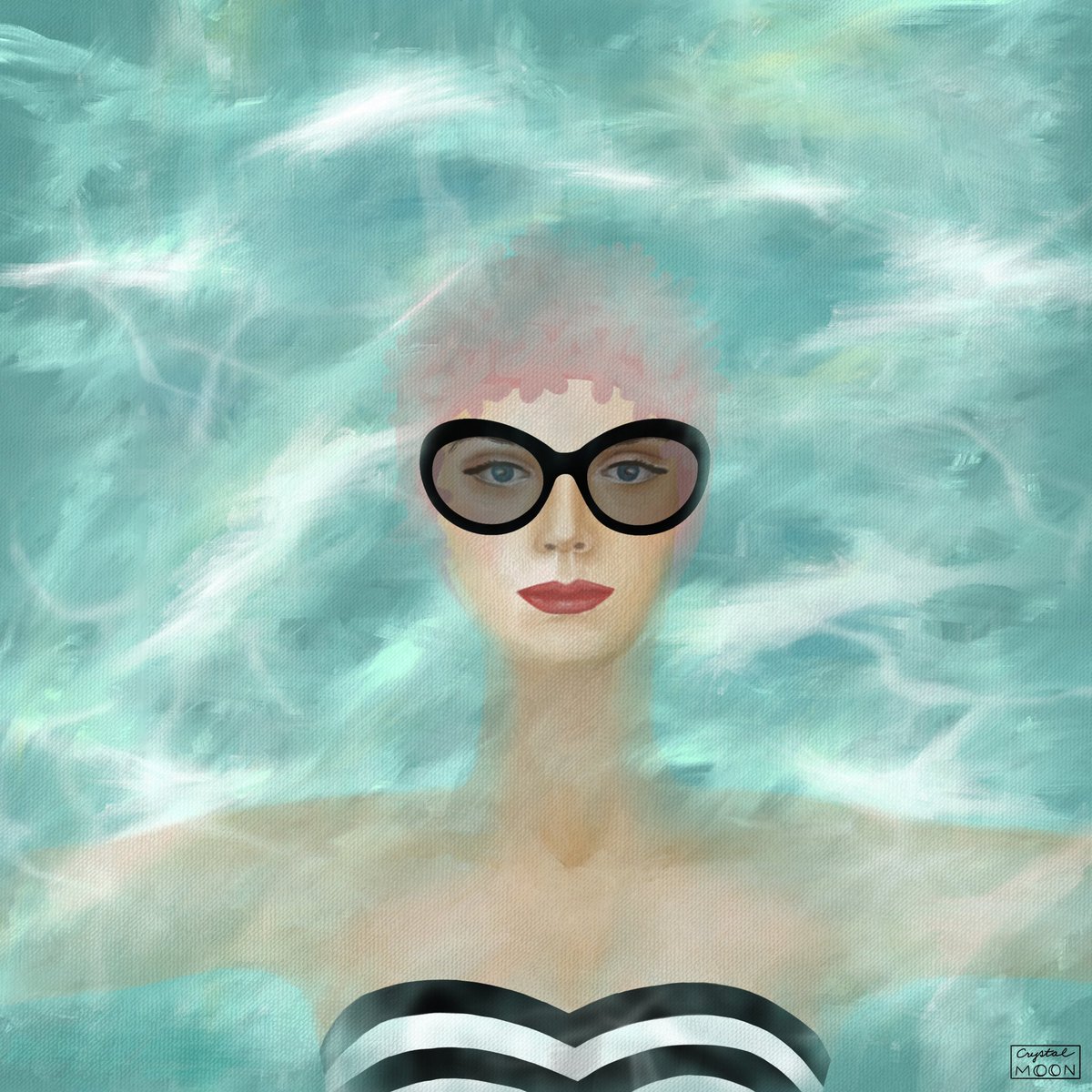 Today is a good day to be “Floating”.

Thanks @thehugxyz and <a href="/WoWPixiesNFT/">PIXIES WORLD 🧚‍♀️ MINTING NOW</a> for inspiring me to create this piece for the #HUGScribbleClub.  🤗

#AugustChallenge #OutofOffice