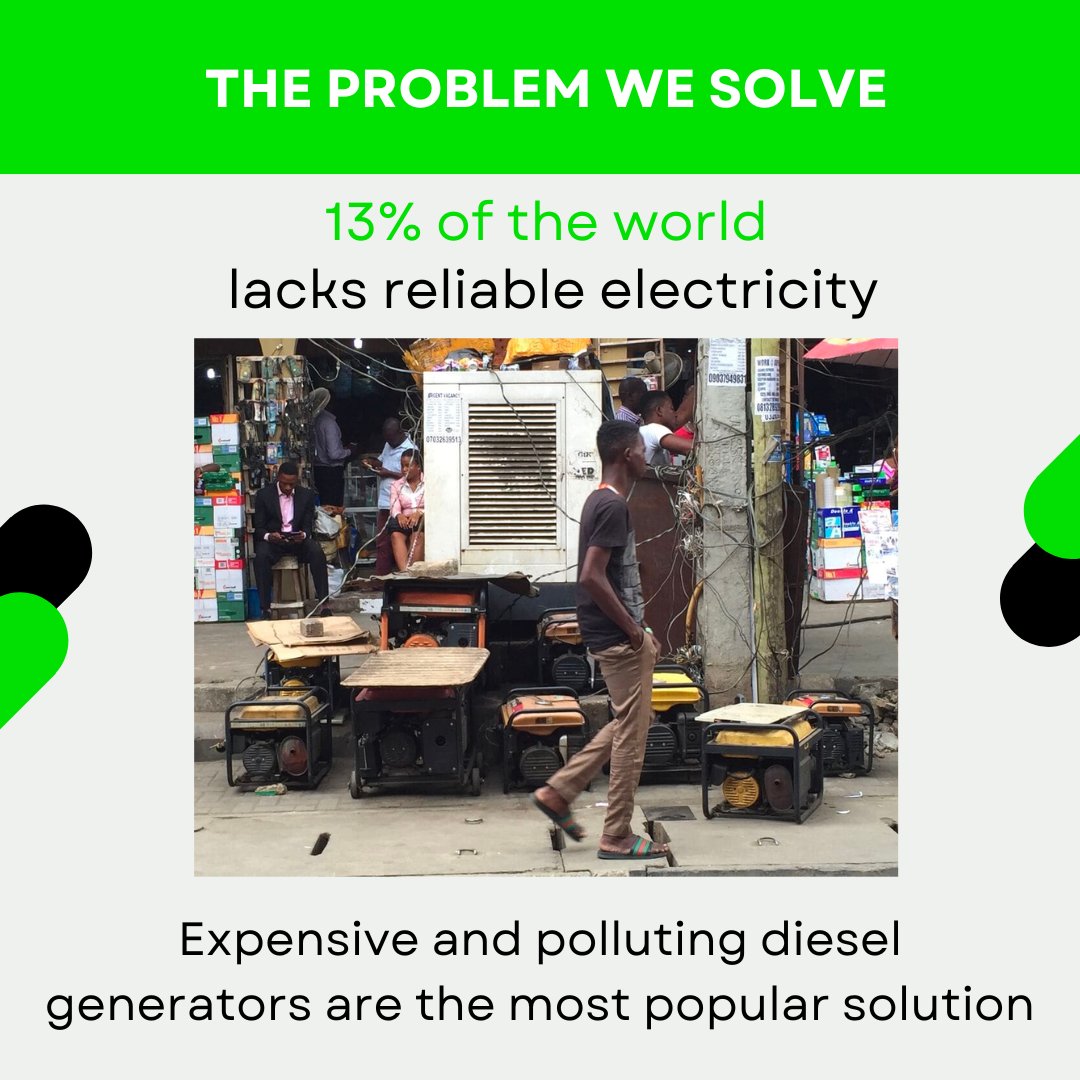 FTFECommunity's tweet photo. We are a #cleanenergy company focused on replacing fuel generators. Until now, there were no solutions in the market that could effectively replace diesel generators.
 
Own a stake in the future of clean energy and join the movement! @wefunder https://t.co/bfXTWiMezw https://t.co/61rlyaCv6f