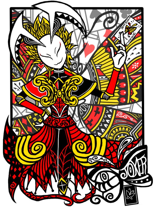 スミスge隠れ穴水族館 Joker 蛾 道化師 影の支配者 私のジョーカーは昆虫がモチーフ イラスト 絵描きさんと繋がりたい Illustration T Co S1qoxwg3ey Twitter