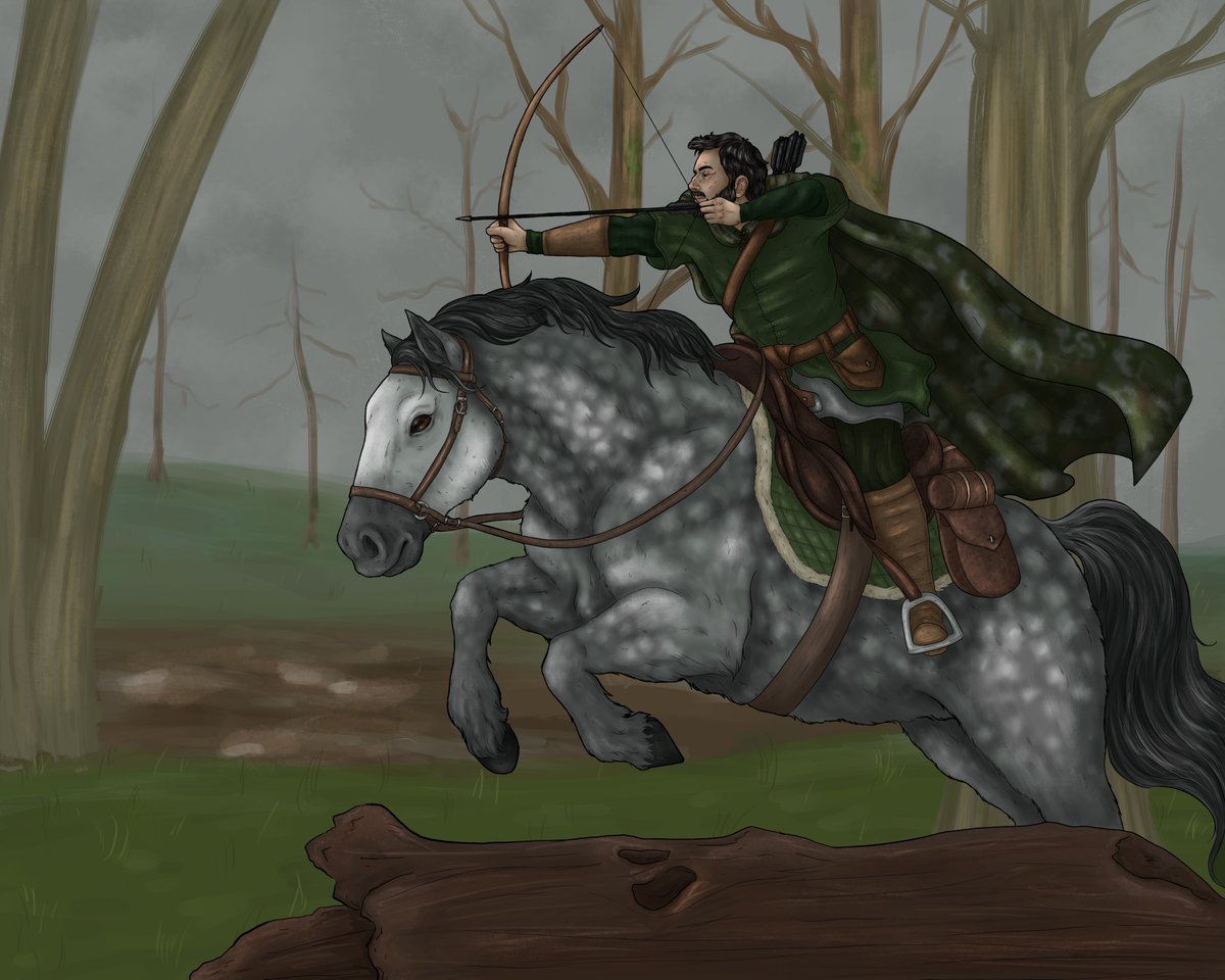 LavellanFae's tweet photo. Ive been reading #RangersApprentice once again, this book defined my childhood and it feels so comforting to get into that world again
So I present you my imagination of Halt and Abelard, my comfort characters <3 https://t.co/m9aEe4C2UF