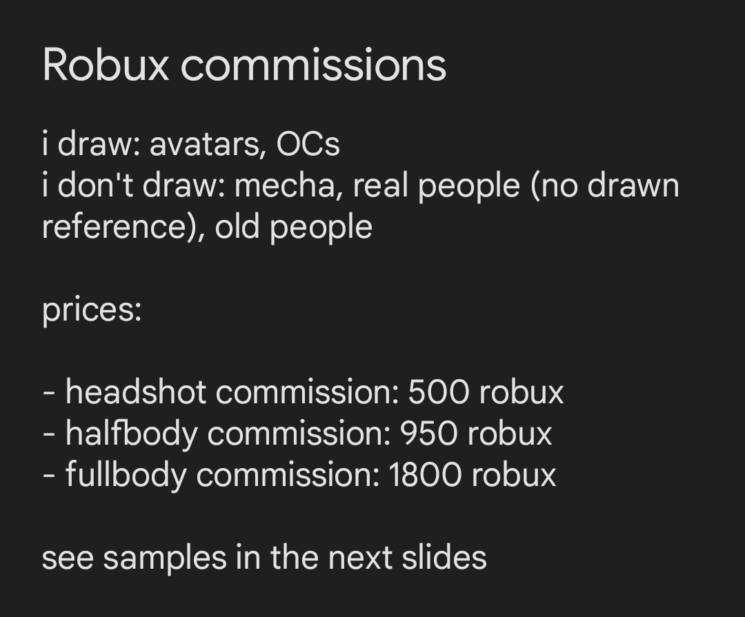 nemesiah_'s tweet photo. #roblox #RobloxCommissions #robuxcommission https://t.co/jQ7pXlVElV