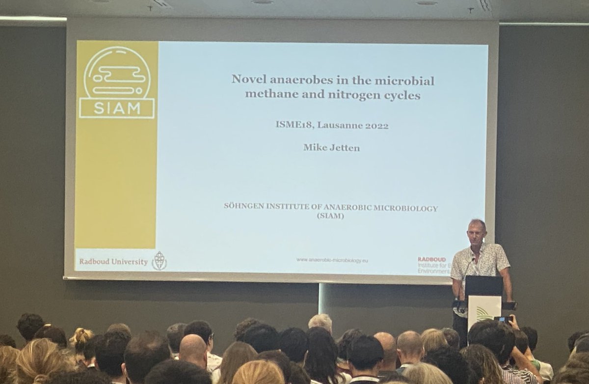 drShalakaPatil's tweet photo. It was super interesting to hear @msmjetten @ISME_microbes  talking about the cultivation of impossible microbial groups and applications. https://t.co/DfXoqEvnDx