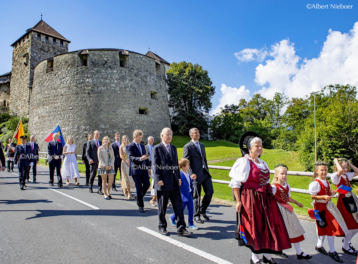 Staatsfeiertag Liechtenstein 15-08-2022 Celebration of the national day of Liechtenstein #liechtenstein #Vaduz #staatsfeiertag #Vonundzuliechtenstein #houseofliechtenstein #Princehansadam ©Albert Nieboer