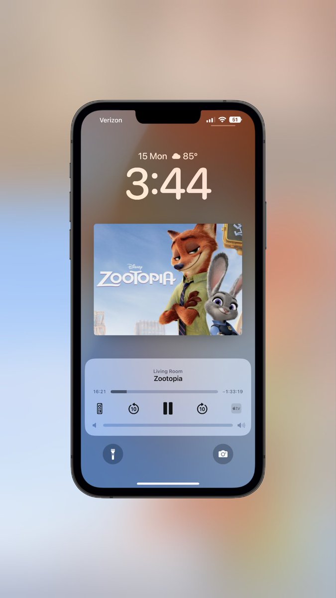 iamluisgaray's tweet image. Great movie! 

#Zootopia #iOS16Beta6