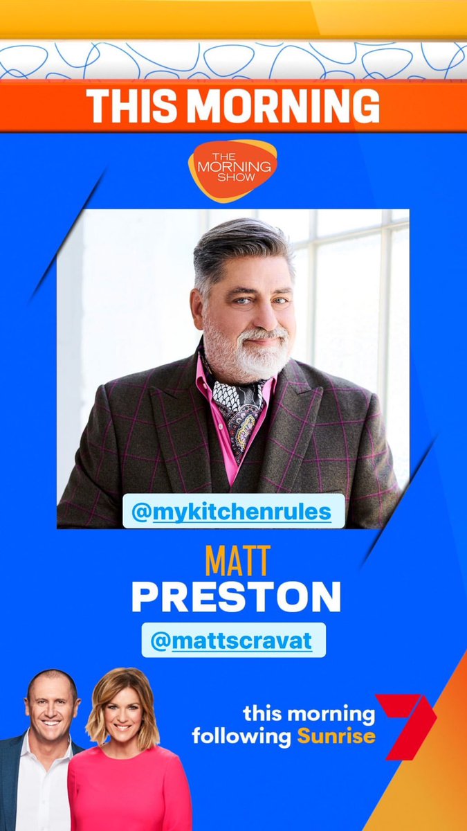 Matt Preston tweet media