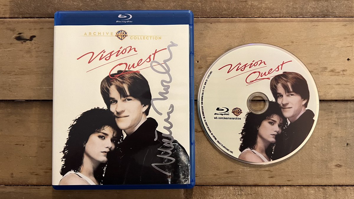 RT by Monday, August 22 for a chance to win this signed Blu-ray of VISION QUEST from <a href="/WarnerArchive/">Warner Classics</a>. I’ll pick one winner and announce next #ModineMonday. Good luck! #wrestling