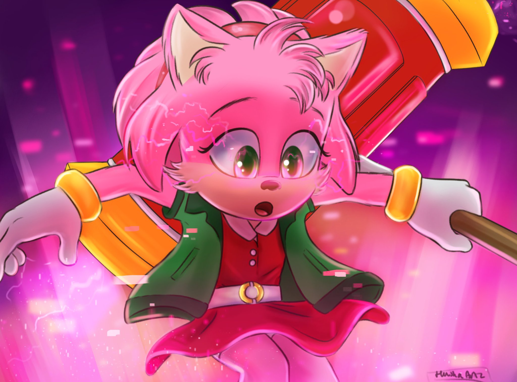 Amy Rose by Charuzu2712  Amy rose, Hedgehog movie, Sonic fan characters