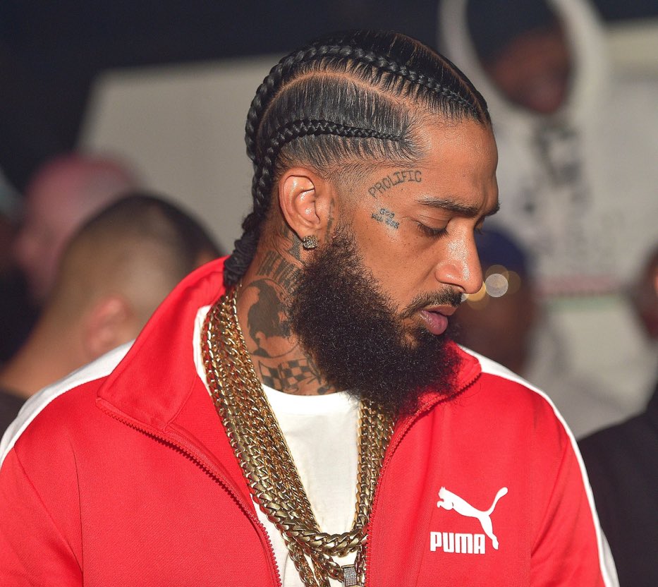 Happy birthday Nipsey Hussle Ik ur watching over us R.I.P to a great artist (he would ve been 37 today ) 