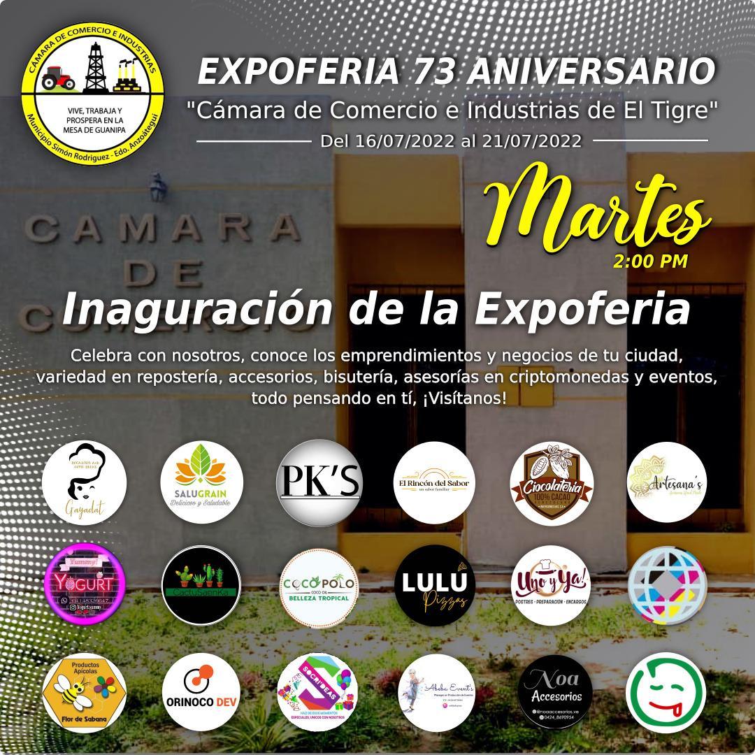 Cjesuslopez's tweet photo. Expoferia Aniversaria 
@fedecamaras @consecomercio @FedecamVargas @FedeBarinas @Fedecamarasboli @fedecamarazulia @fedecamarascbb @fedecamarasmrd @carfernandezga @adancelism @felipecontodo @REMO070 @remelca @Cjesuslopez @rosasdarling @MoniqueLoffredo https://t.co/PsO2bDOvSk