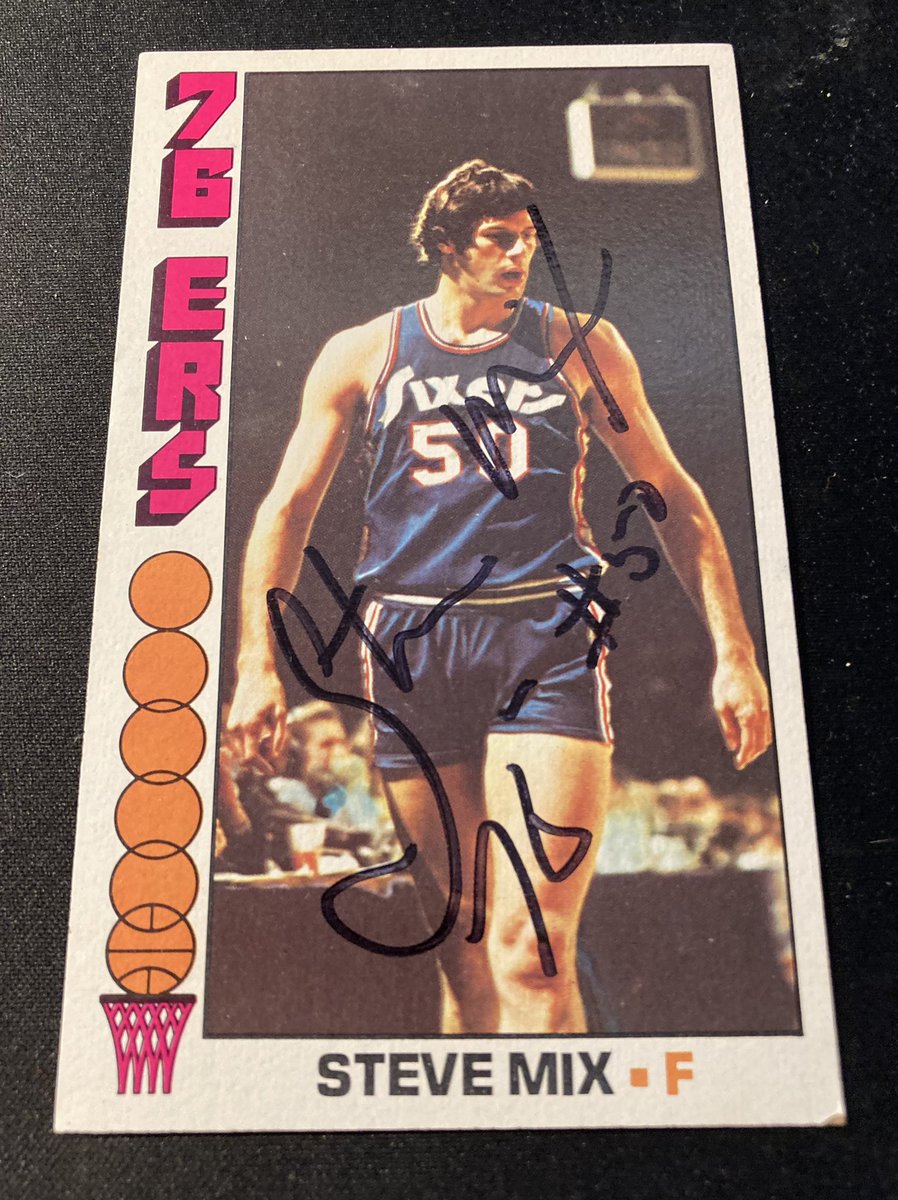 CastTtm's tweet photo. I’ve started collecting 1976 Topps basketball set. Here are 4 cards I picked up at the National and got back via TTM Saturday and today. #ttm #topps1976 @nsccshow https://t.co/8GERUO19VL