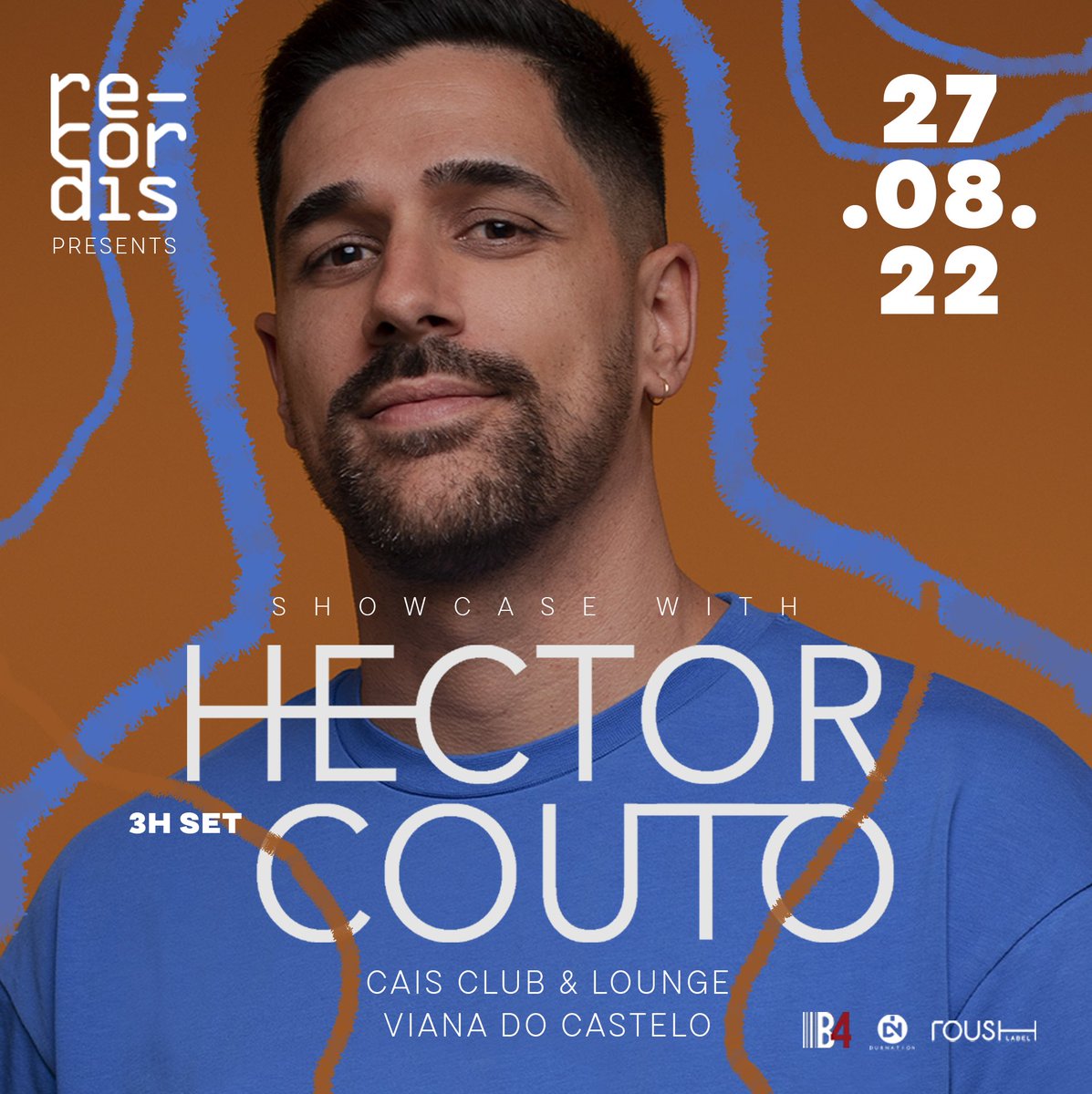 Showcase w/ HECTOR COUTO 🌞 - 3H SET

O nosso próximo evento será uma Showcase com o emblemático Hector Couto, no Cais Club &amp; Lounge, com a bela marina de Viana do Castelo como pano de fundo 

Bilhetes 🎟: 

ticketline.pt/evento/re-cord…

Também disponíveis nos nossos pontos de venda!