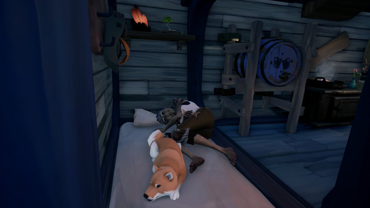 Day naps are the best naps when you are out at sea. #SoTShot <a href="/SeaOfThieves/">Sea of Thieves</a>