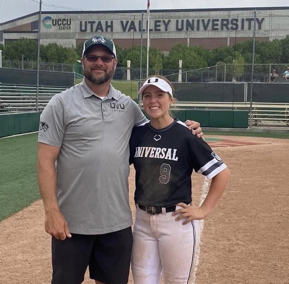 ufp_theu's tweet photo. 🚨Commitment 
Congratulations to Mikayla Garrison for committing to Utah Valley University to play for Coach Thomson and further her education! 🙌🏼
#universalfastpitch https://t.co/kGoAXHmf1K