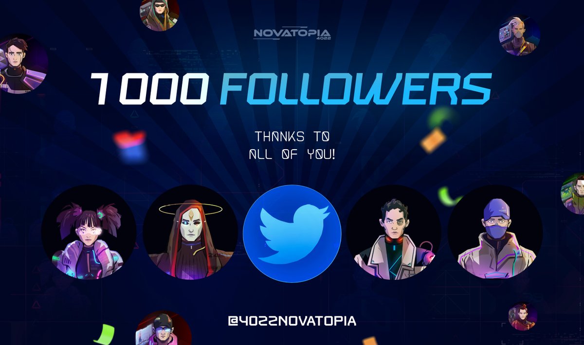 Just unlocked a new achievement ⭐️ 1000 Novatopia citizens.

Thank you everyone. We appreciate the support 🤝
