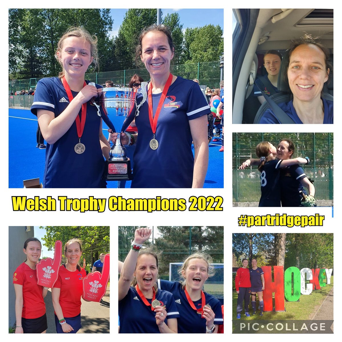 CardiffMLP99's tweet photo. Wow!! Season 2021/22 for #teampartridge.
@AJPartridge88 SW Prem 1 League debut aged 13 @PenarthLadiesHC, @K8tiePartridge Captain's National league game for @TBBHockey aged 18, 2x league titles & promotions AJP, @UOBathHockey & KP. ππππππ₯ 15 matches for Walesπ΄σ §σ ’σ ·σ ¬σ ³σ Ώπ@HockeyWales https://t.co/PJHRDzqX3R