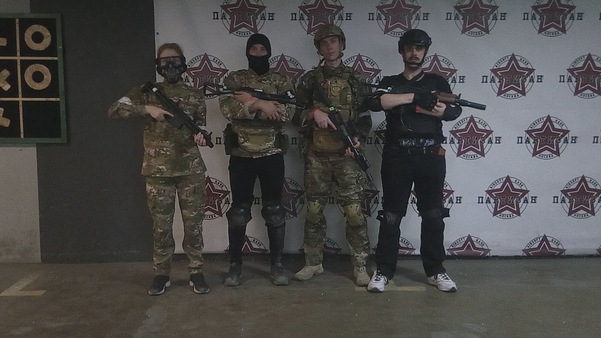 Kirill98569114's tweet photo. #клубпартизан #partisanclub #airsoft #PARTIZAN #airsoftrus #airsoftsport #Moscow #Russia #strikeball #страйкболл #АКС74У #CM035 #Калашников #Kalashnikov #CYMA #cyma #АК #AKS74U
14.08.2022
Moscow, Russia.
Airsoft club "PARTIZAN".
Single fire.
The game was really interesting. https://t.co/cGGXHt5vFl