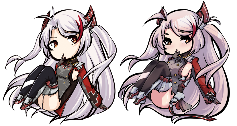 天城(アズールレーン) 「SDビジュアル更新まとめ#アズールレーン 」|Sugoidere™のイラスト