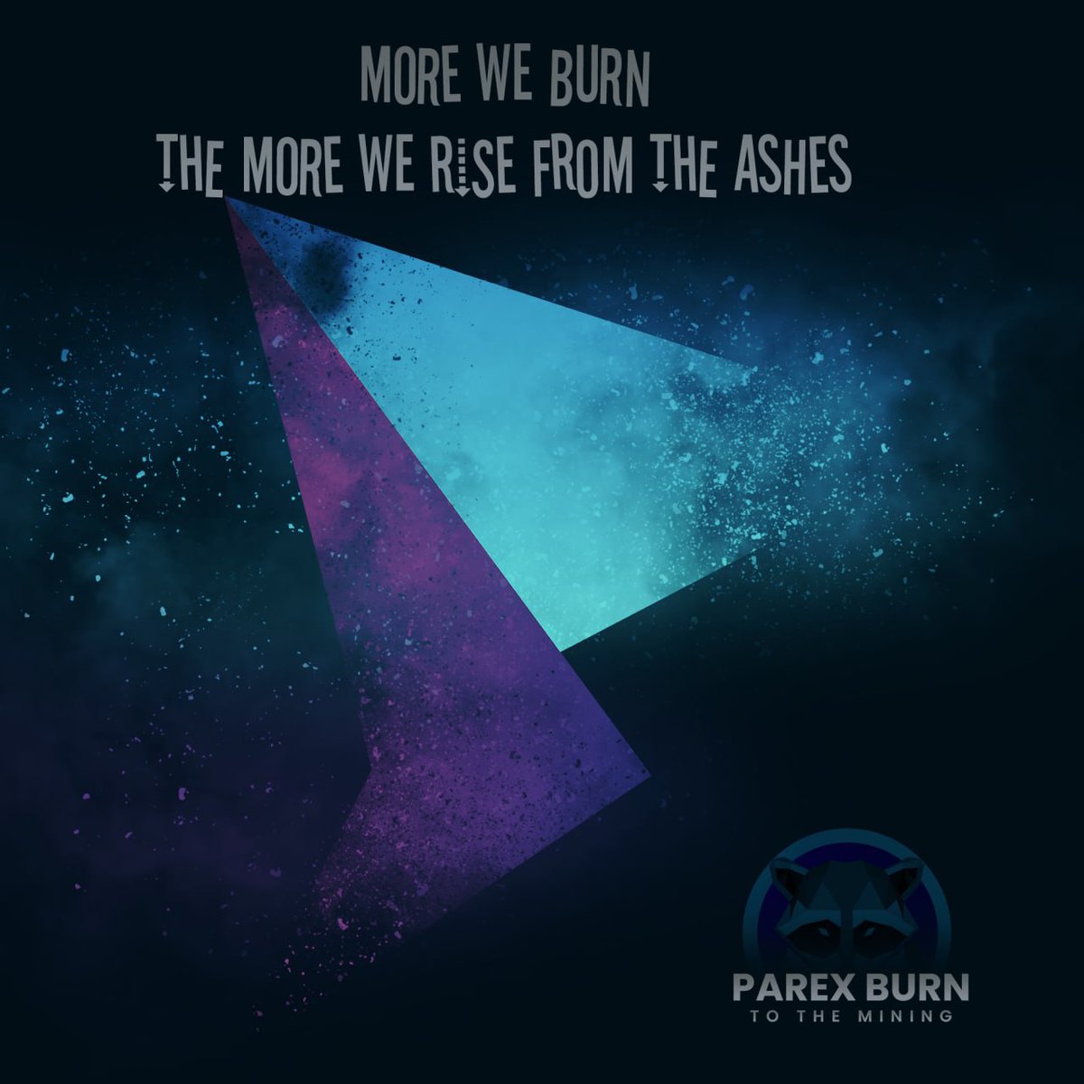 ParexPRX's tweet photo. The ashes we leave behind are the guarantee of our future. #PRX greets you from the very top of the ecosystem.

Do not forget to #burn. 🔥⚒️

There is something new that will soon smell it. We're waiting. 💪😉

PRX is a plus value. https://t.co/RaKRqj5etJ