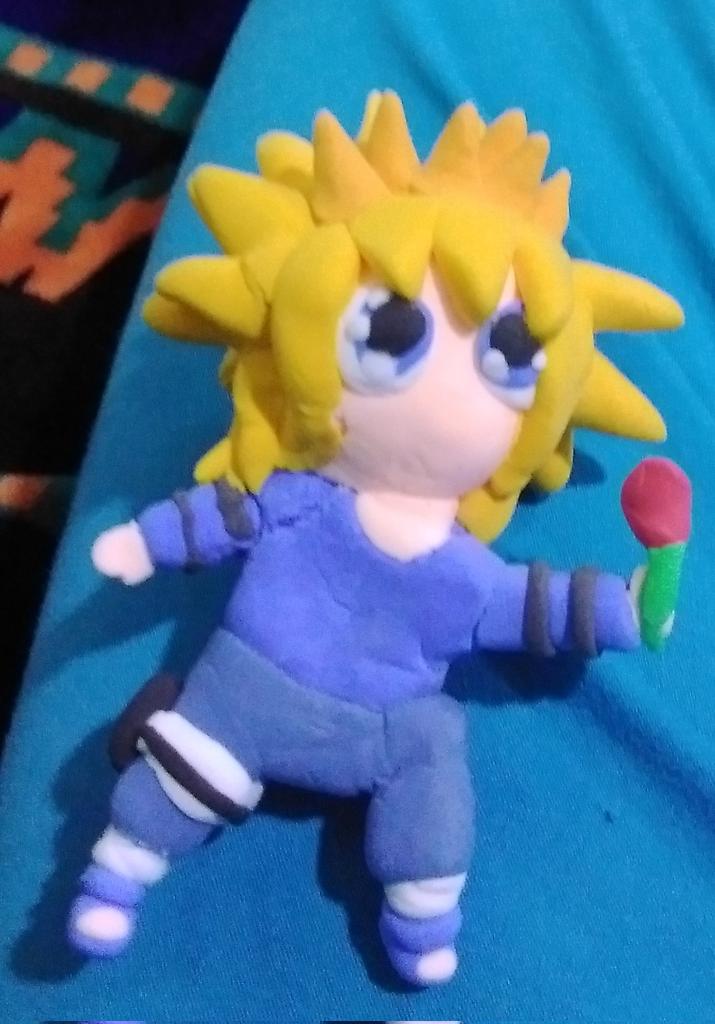 MXK_MOOK's tweet photo. Minato Namikaze y una rosa 🌹 

#Minato #naruto #figura #foamimoldeable #chibi #rosa #ninja #mxk https://t.co/iq8krnHgGT