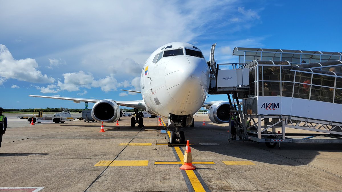 n_larenas's tweet photo. Aterrizado en #PuntaCana en vuelo chárter de #Maxitravel operado por @EcAeroregional directo desde #Quito. Estaré contándoles muchos más detalles de esta operación e información turística de este hermoso destino ✈️ #Maxidestinos2022 #Maxitravel #VisitaDominicana #Aeroregional https://t.co/2ApVTQrEPD