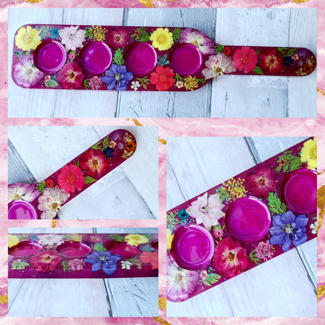 HandmadeByKikiJ's tweet photo. This pretty shot glass tray is full of dried flowers and would make a lovely gift!
#resinart #shotglasstray #womeninbiz #ssb365 #bizitalk #promomyshop #resinhomeware #resingift #Xmasgift #henparty #birthdaygift #flowersinresin @BritishCrafting #britcraft #mhhsbd https://t.co/tYXJSuFyAJ
