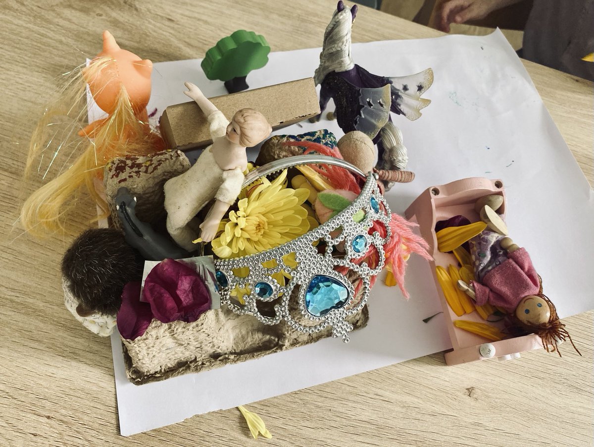 Sleeping Beauty diorama