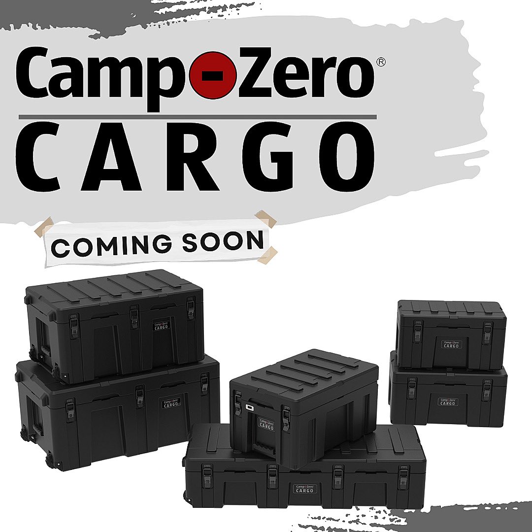 It’s almost time for the release of the new Camp-Zero Cargo Collection!! CANT. WAIT. 
.
.
.

#campzerocoolers #campzero #campzeroproducts #ruggedlycool #cooler #cargo #outdoors #adventure #travel #explore #hiking #fishing #camping #hunting #getoutside #outdoorliving #outdoorlife