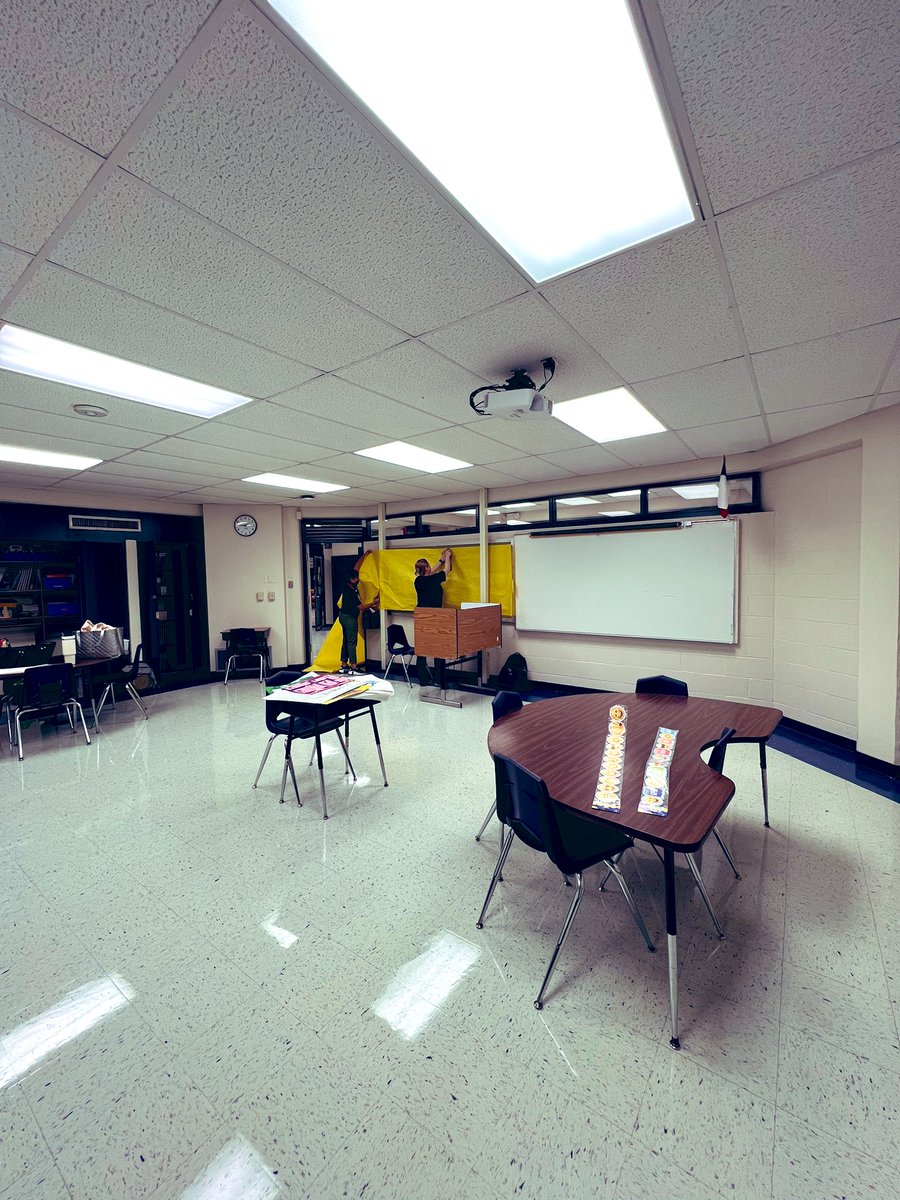 I have the best team! 🫶🏻 Out supporting campuses by setting up classrooms to ensure we are ready to go on day 1! Teamwork at it’s best! 💚 <a href="/VMechler25/">Veronica Mechler</a> <a href="/NISDSpecialEd/">NISD Special Ed</a>