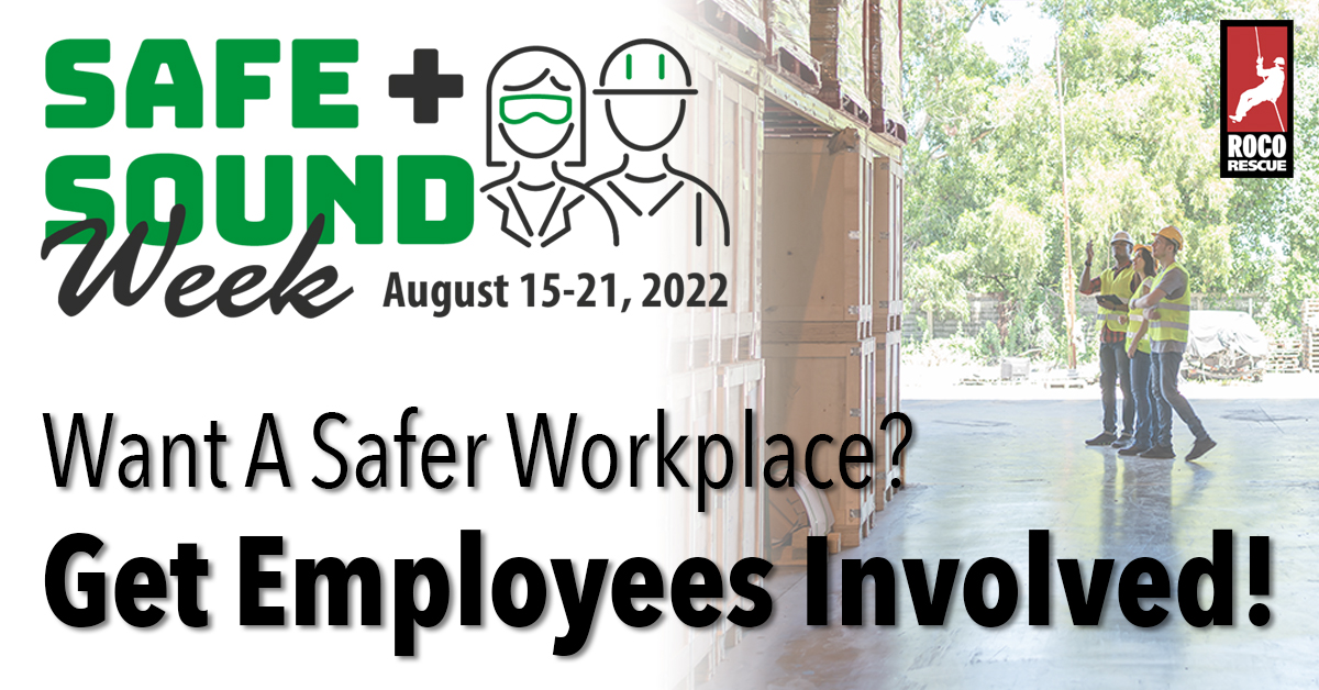 RocoRescue's tweet photo. This week is Safe + Sound Week and Roco Rescue is a proud participant! Read here for ways to generate meaningful employee involvement in your organization for a safer workplace: https://t.co/gRvSq6ZMzp

#SafeAndSoundAtWork https://t.co/ABUbPyvsKf
