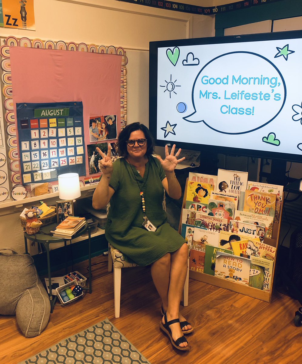 LeifesteBWFirst's tweet photo. Here we go! 25 years as a proud educator. Looking forward to this year with my new First Graders! #22allforyou #makethemagichappen https://t.co/lhLEnKQYxe