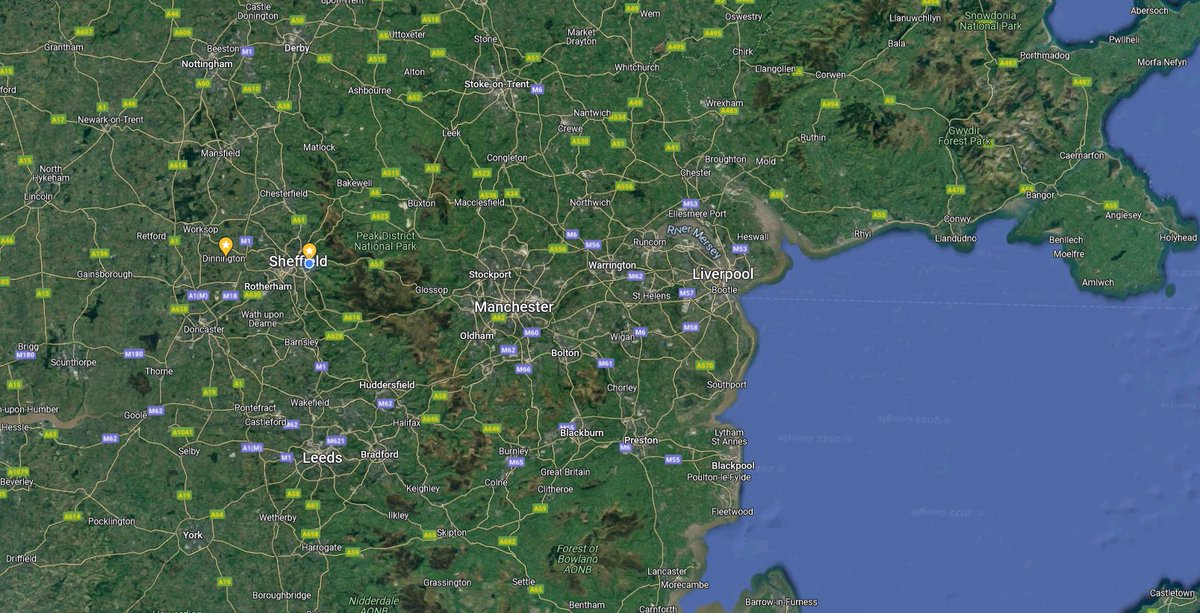 Since all the weather has flipped around the world, we need to flip the maps to compensate. This now means that Sheffield, Manchester and Liverpool are "more northen" than Leeds. Scottish people are now Southerners. 👌