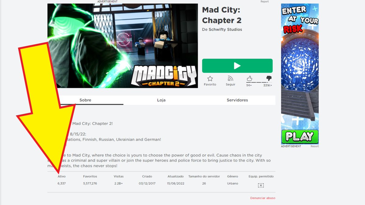 Detona_Anderson's tweet photo. @SchwiftyStudios RIP MAD CITY:
only 6000 active players in the game!
Will you now bring the Old Mad City back?
Please return the old mad city, I don't care if I have to start from scratch and with zero money and XP! https://t.co/8hi14lWRge