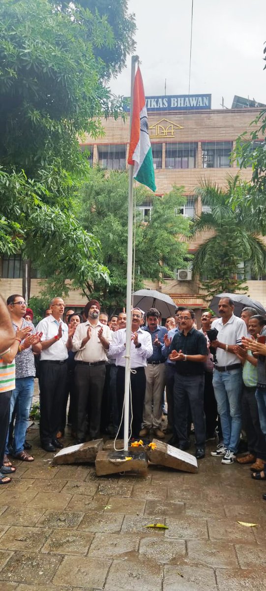 AuthorityJammu's tweet photo. Glimpses of independence day celebrations at JDA Head Quarters, Vikas Bhawan and Divisional offices https://t.co/AZDYNUsxgm