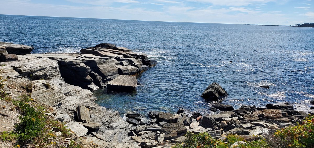 dturgeon's tweet photo. What day is it? #acdf #recovery #weektwo #lifeinmaine #twolightsstatepark https://t.co/h1gYqE0bG0