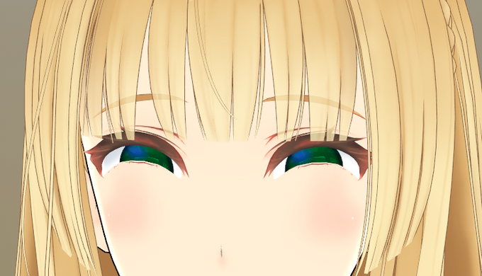 汎用性の名のもとに極端な表情が実装されます 