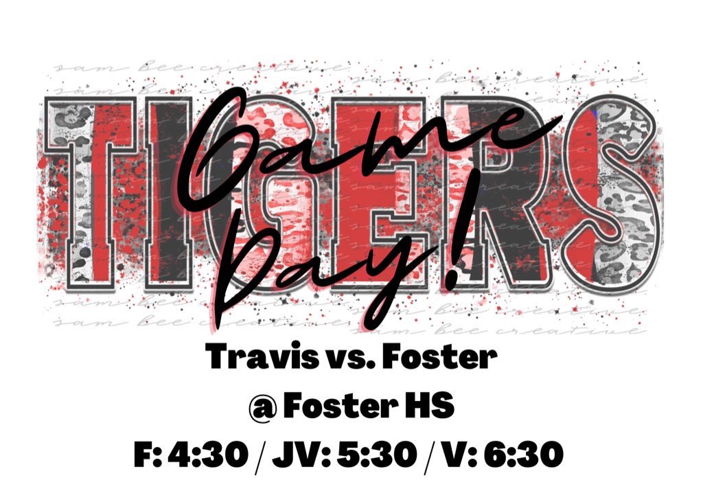 TTVball's tweet photo. Come support your Lady Tigers as we take on the Foster Falcons! #OGISY #LETSGETIT https://t.co/qBnGuLXjzc