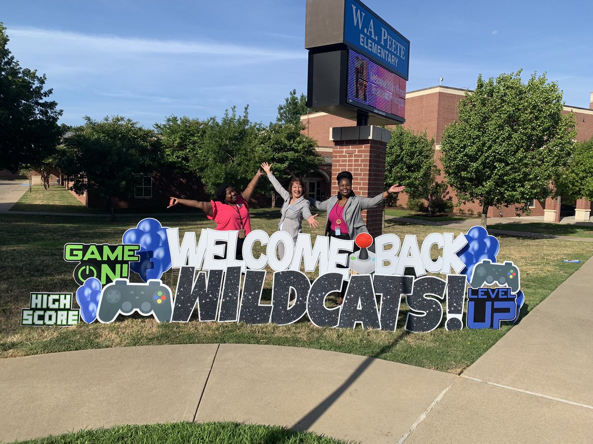 Welcome Back Wildcats! 💙🐾
#PeeteProud