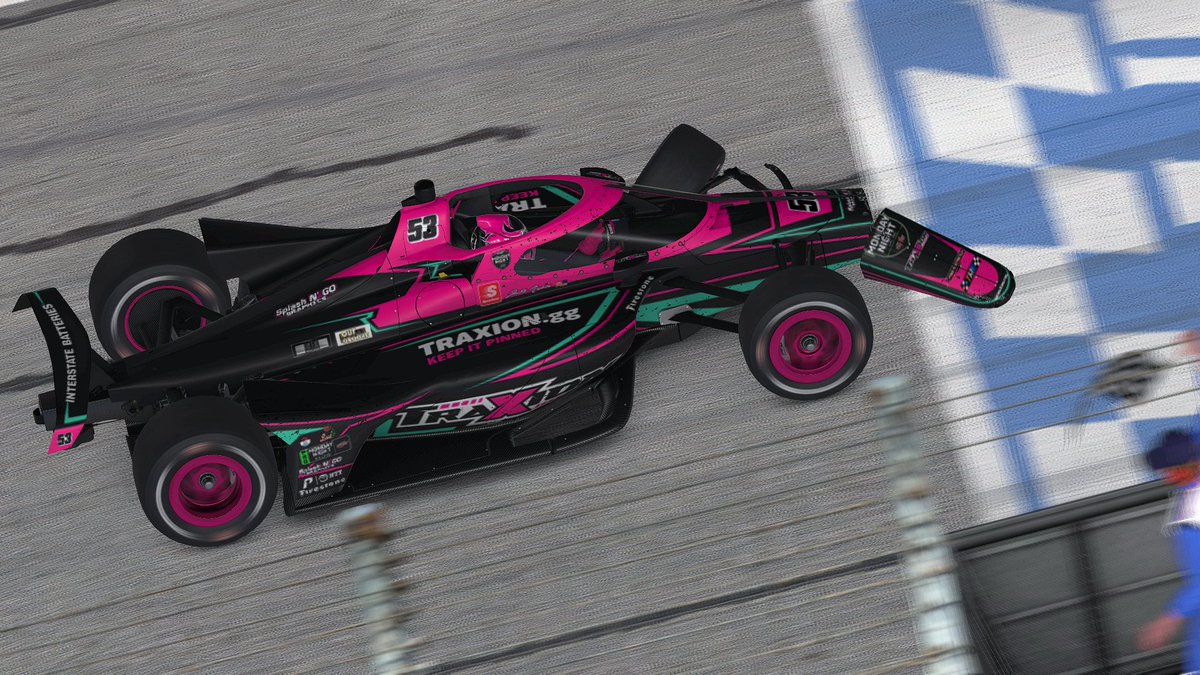justinmelillo's tweet photo. Qualified 7th
Finished 7th

Love these IndyCars at big ovals.

Survived to the end somehow even though I was wrecked like 62 times lol

We were in the conversation on the last lap too. Just picked the wrong lane and died one last time. https://t.co/v1VQ7GvVF2