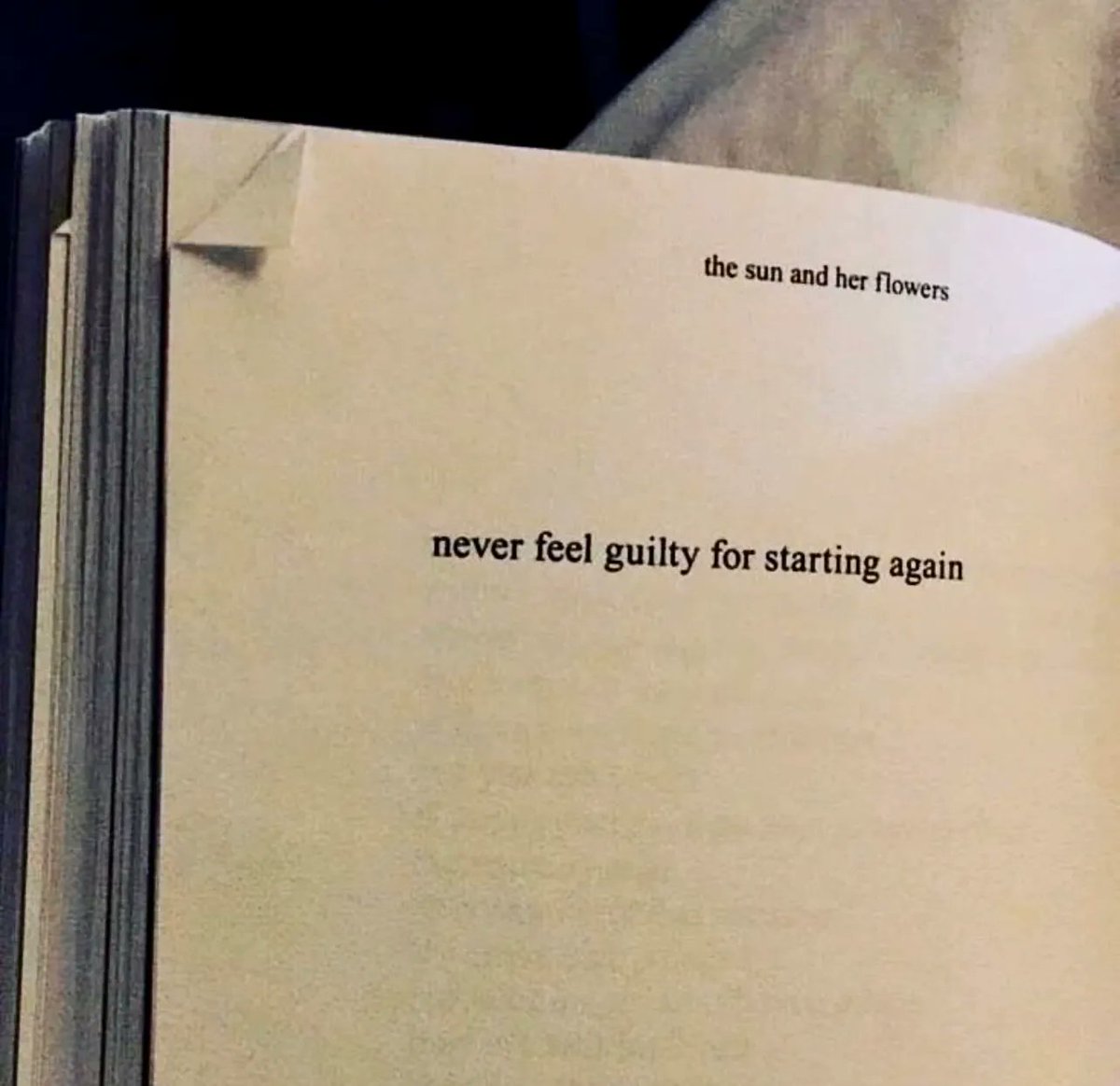 there’s no shame in starting all over.