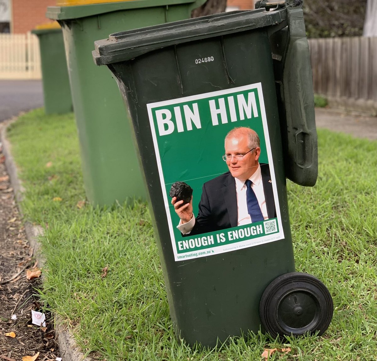 SmartVoting2022's tweet photo. Letโs #BinHim for all time. Resign now! https://t.co/e7xNJwYvr6
