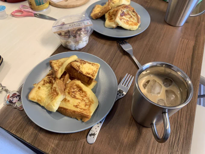 意識高いからフレンチトースト作った 