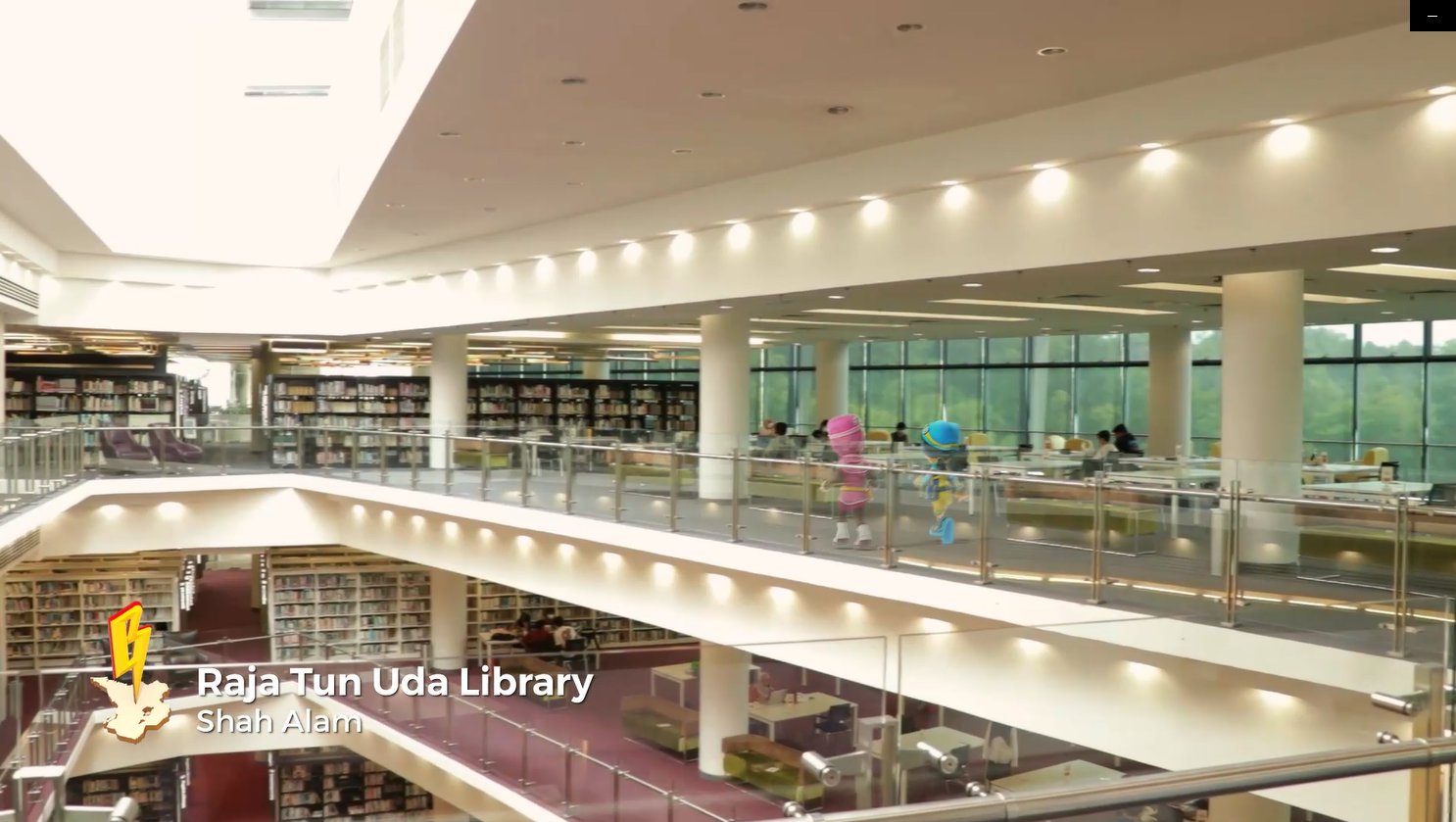 library shah alam waktu operasi