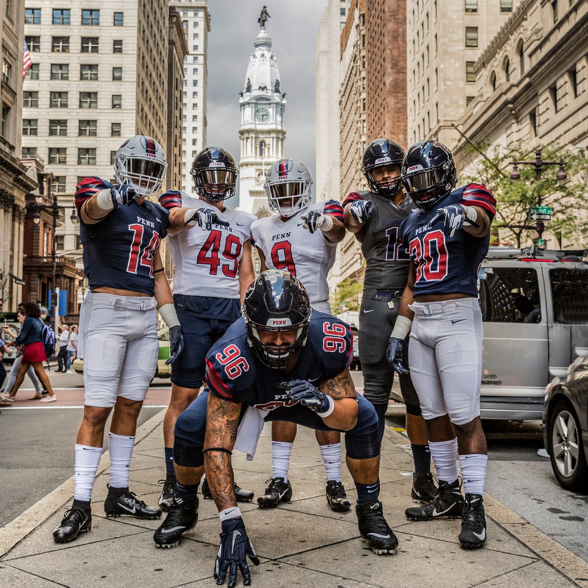 After a great conversation with <a href="/20_DSims/">David Sims</a> I’m blessed to receive an offer from @PENNfb !!🔴🔵⚪️
