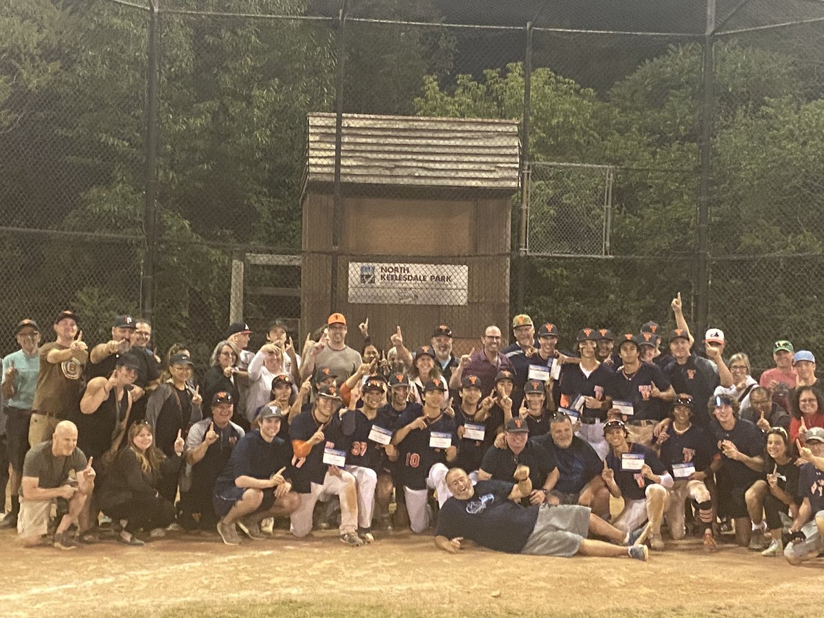 We played our last game together tonight. It was a great game. We played well. We had fun. We laughed. We cried. We won. TBA Champions. <a href="/wtbball/">WestToronto Baseball</a>