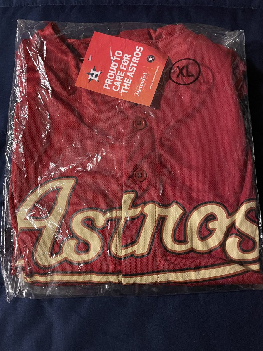 HTSCollectibles's tweet photo. It came in today! Got the Billy Wagner SGA jersey from the Stros Hall of Fame weekend that just passed! Hell yeah! Love this jersey and definitely my favorite Stros closer of all time! #LevelUp #billythekid #BillyWagner 🔥🔥🔥🔥🔥🔥🔥🔥🔥🔥🔥 https://t.co/kBjXi4aCk9