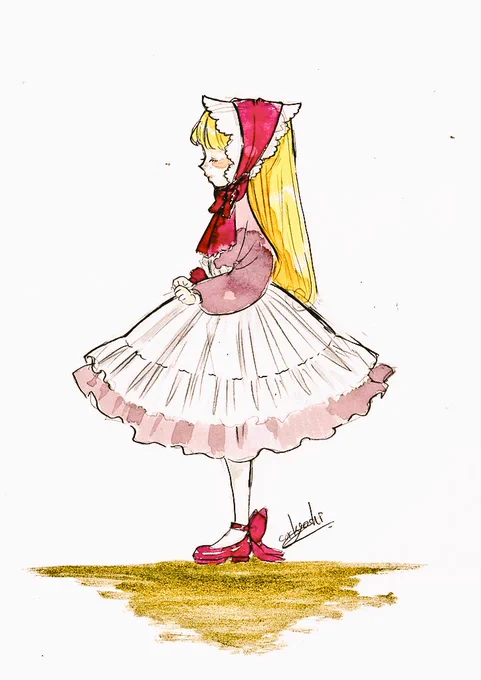 #illustration 女の子ですもの 